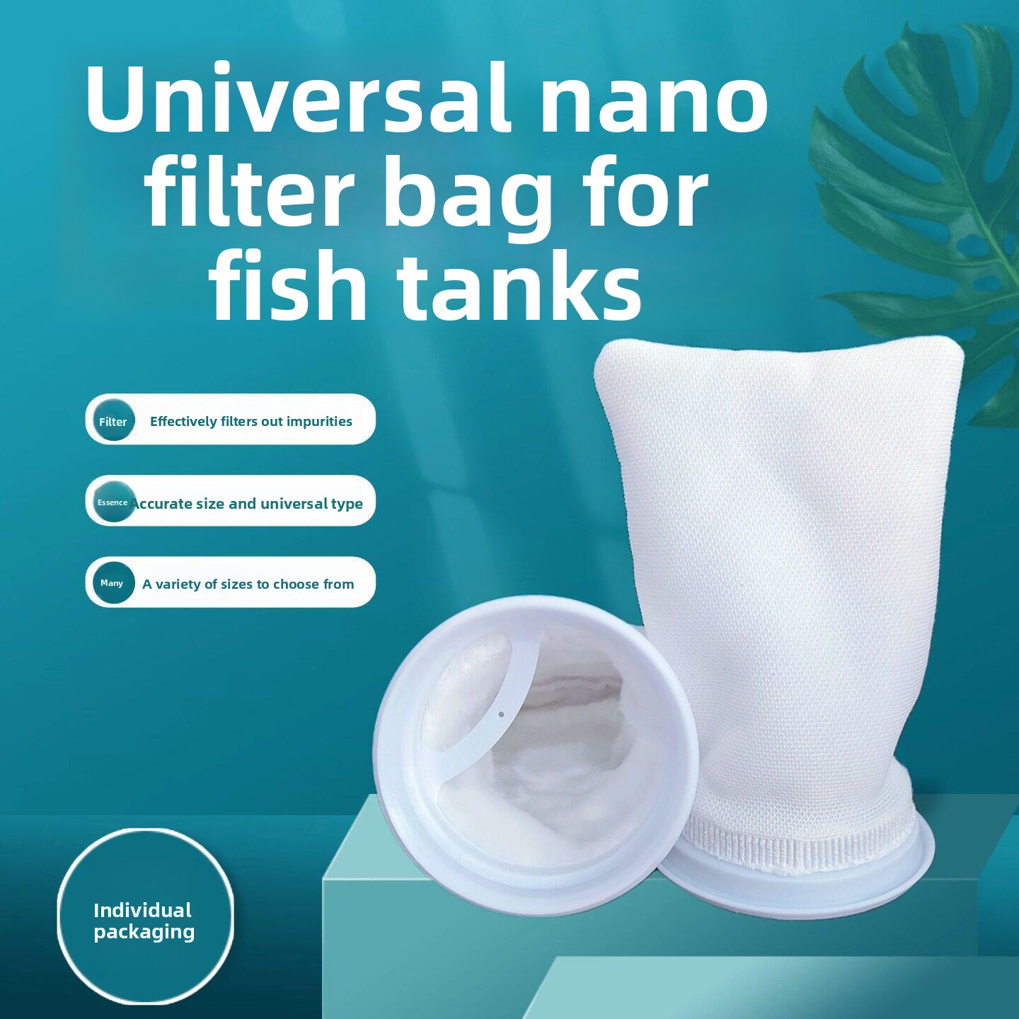 Saltwater Tank - 3‑Pack Encrypted Thickened Nano Fish Tank