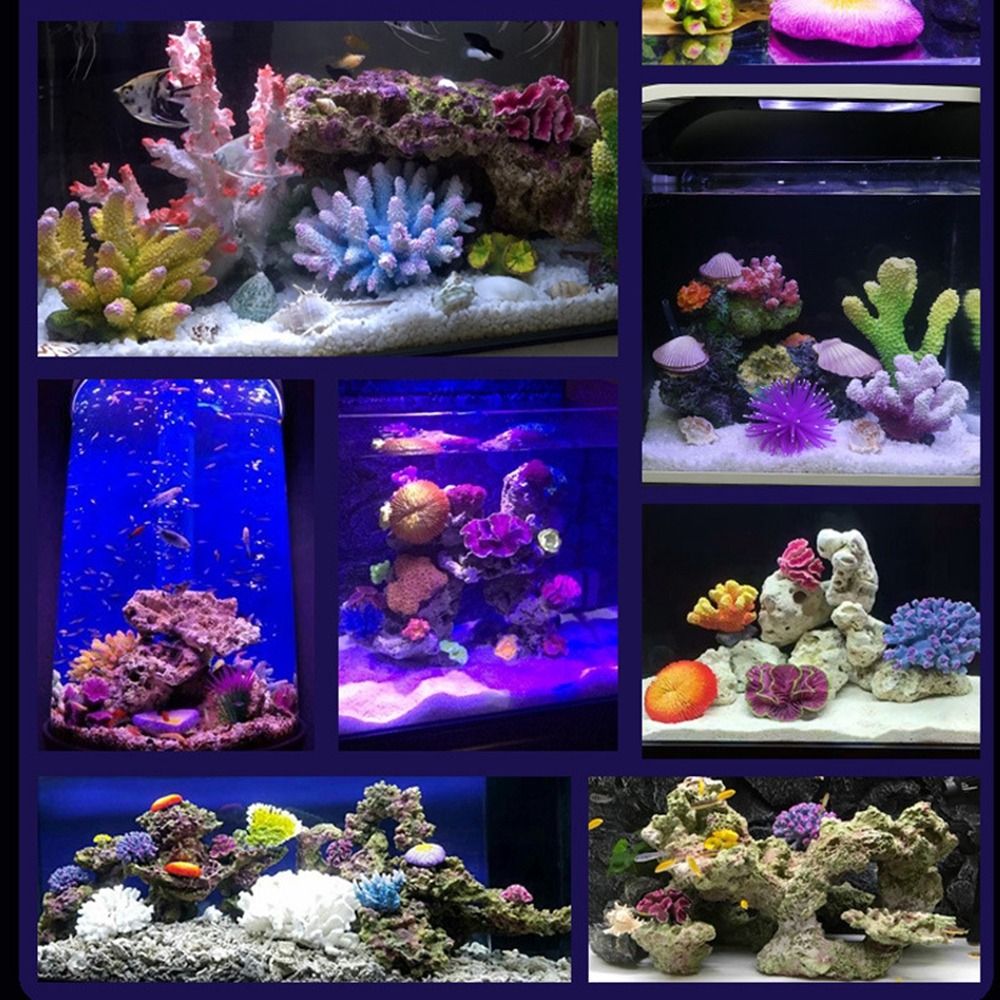 Resin Artificial Coral Model L - Marine Coral 评论和价格