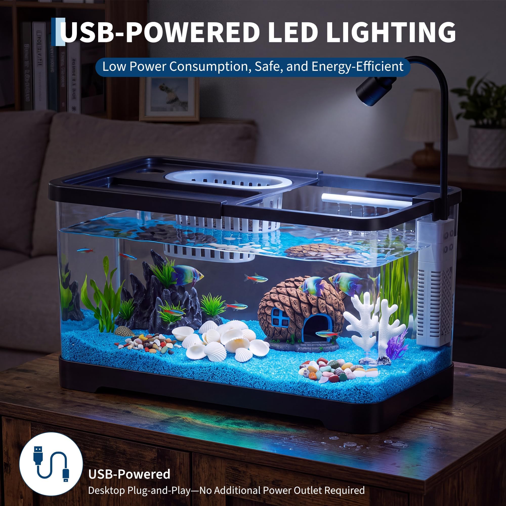 Fish Tank Starter Kit With Fil - Reef Tank Filter 评论和价格