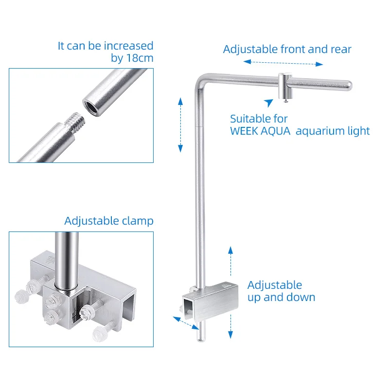 Week Aqua Light Stand Universa - Aquarium Marine Lights 评论和价格
